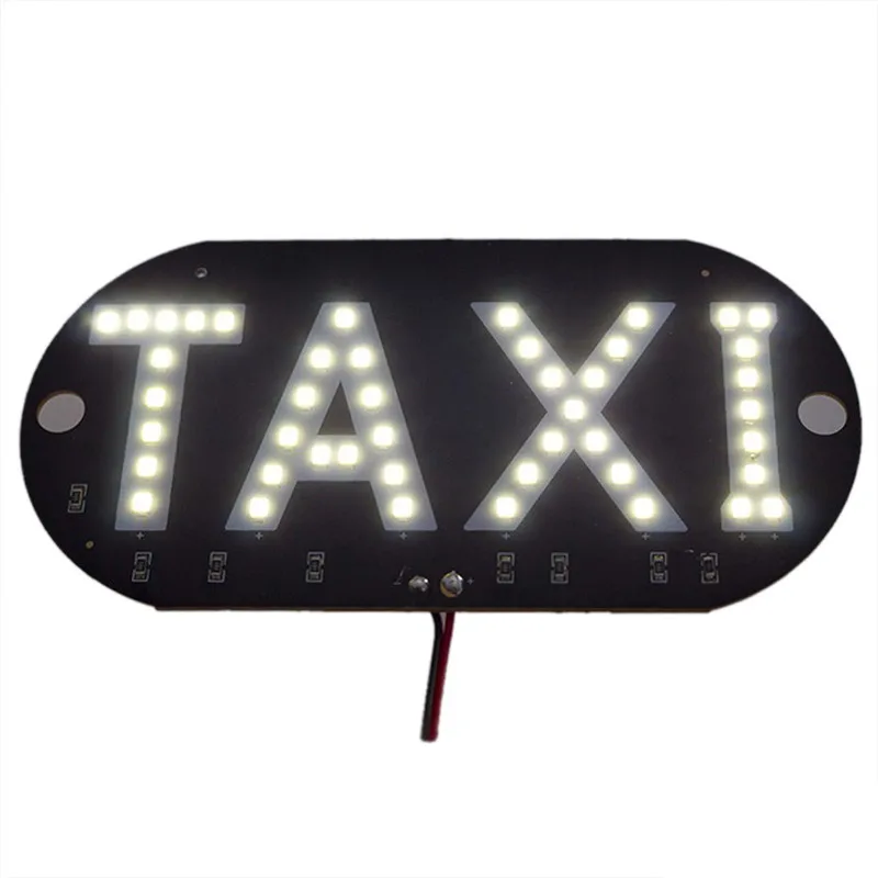 1Pc 12V LED Car Taxi Cab indicator Brand New High Quality Energy Saving Long Life Lamp Windscreen Sign Windshield Light Lamp