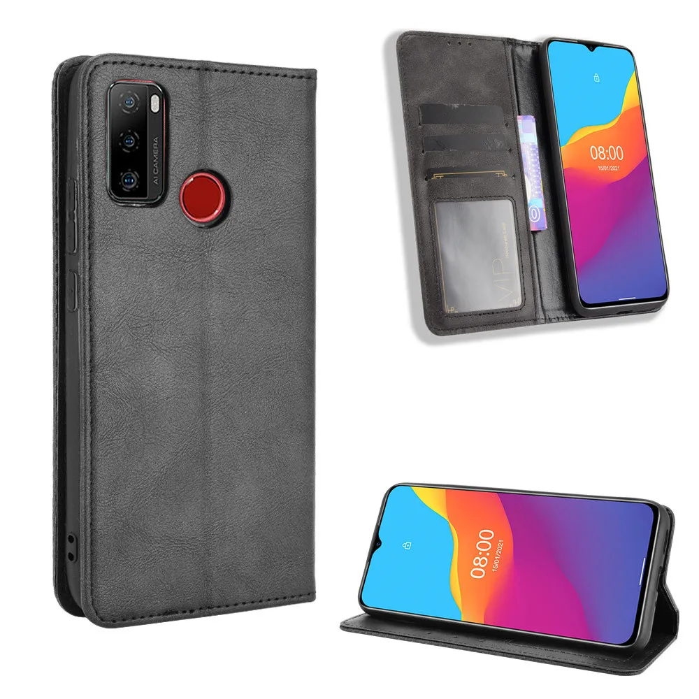 For Ulefone Note 10 Case Luxury Flip PU Leather Wallet Magnetic Adsorption Case For Ulefone Note 10 Note10 Phone Bags