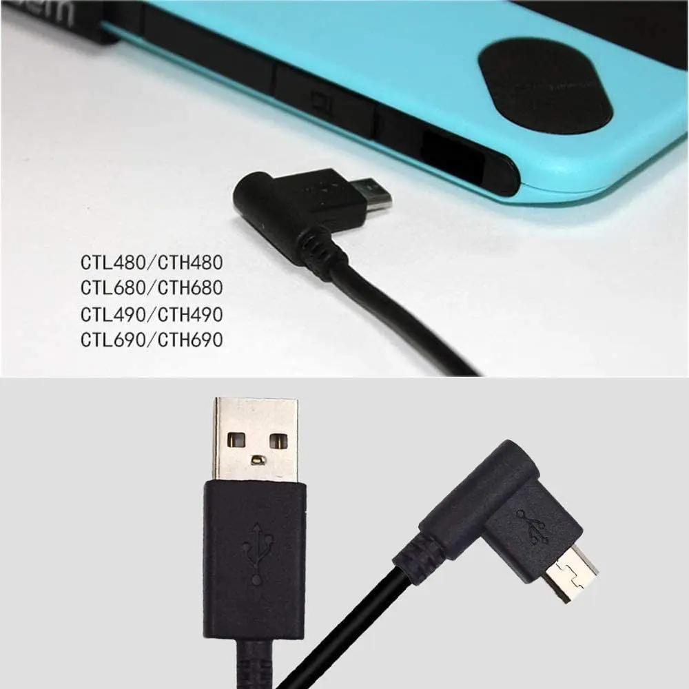 MICRO USB Charging Cable Replacement Data Sync Power Supply Cord For  Wacom-Intuos CTL480 CTL490 CTL690 CTH480 CTH490 CTH6