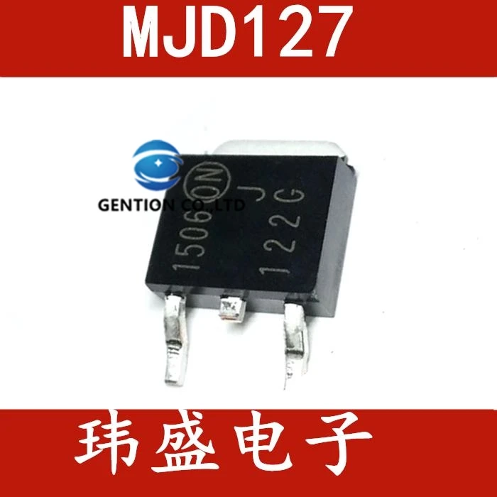 

20PCS MJD127T4G MJD127G J127G TIP127 TO252 darlington transistors in stock 100% new and original