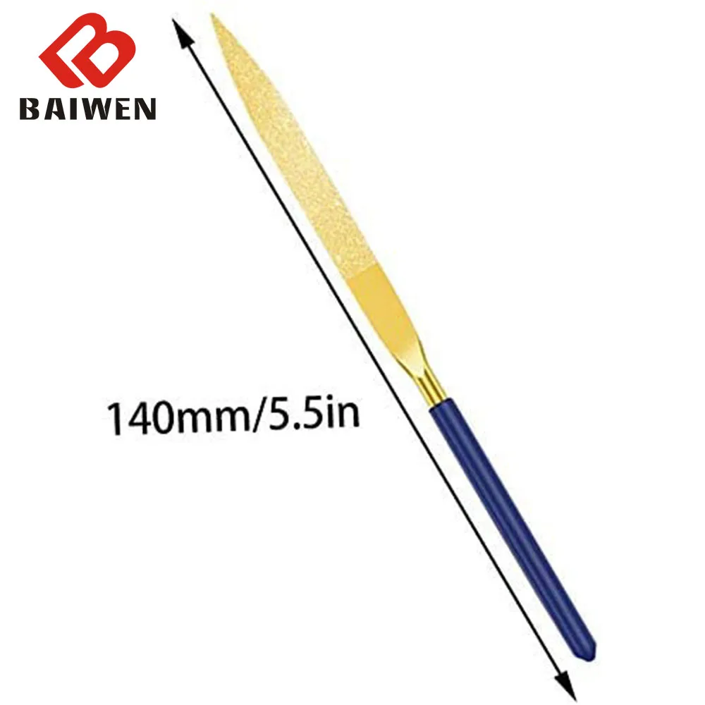 10 stücke Mini Diamant Nadel Datei Set Manuelle Werkzeuge Keramik Handwerk DIY Holz Raspel Dateien Nadel Schmuck Polieren Carving Cutter werkzeuge