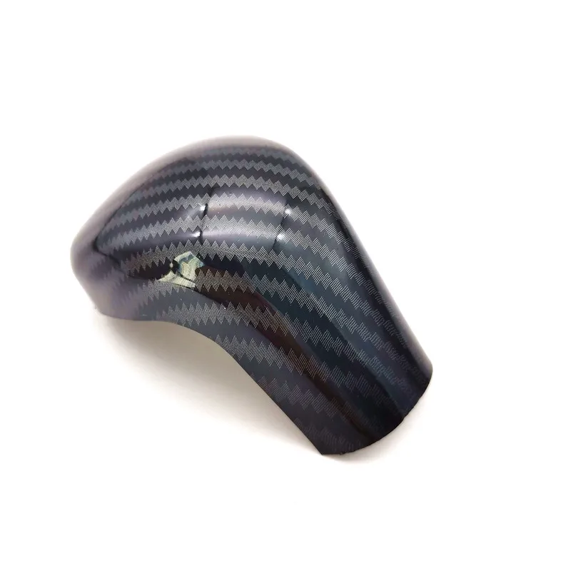 

Carbon Fiber Look ABS Gear Shift Knob Cover Trim For Toyota Camry 2018 - 2021