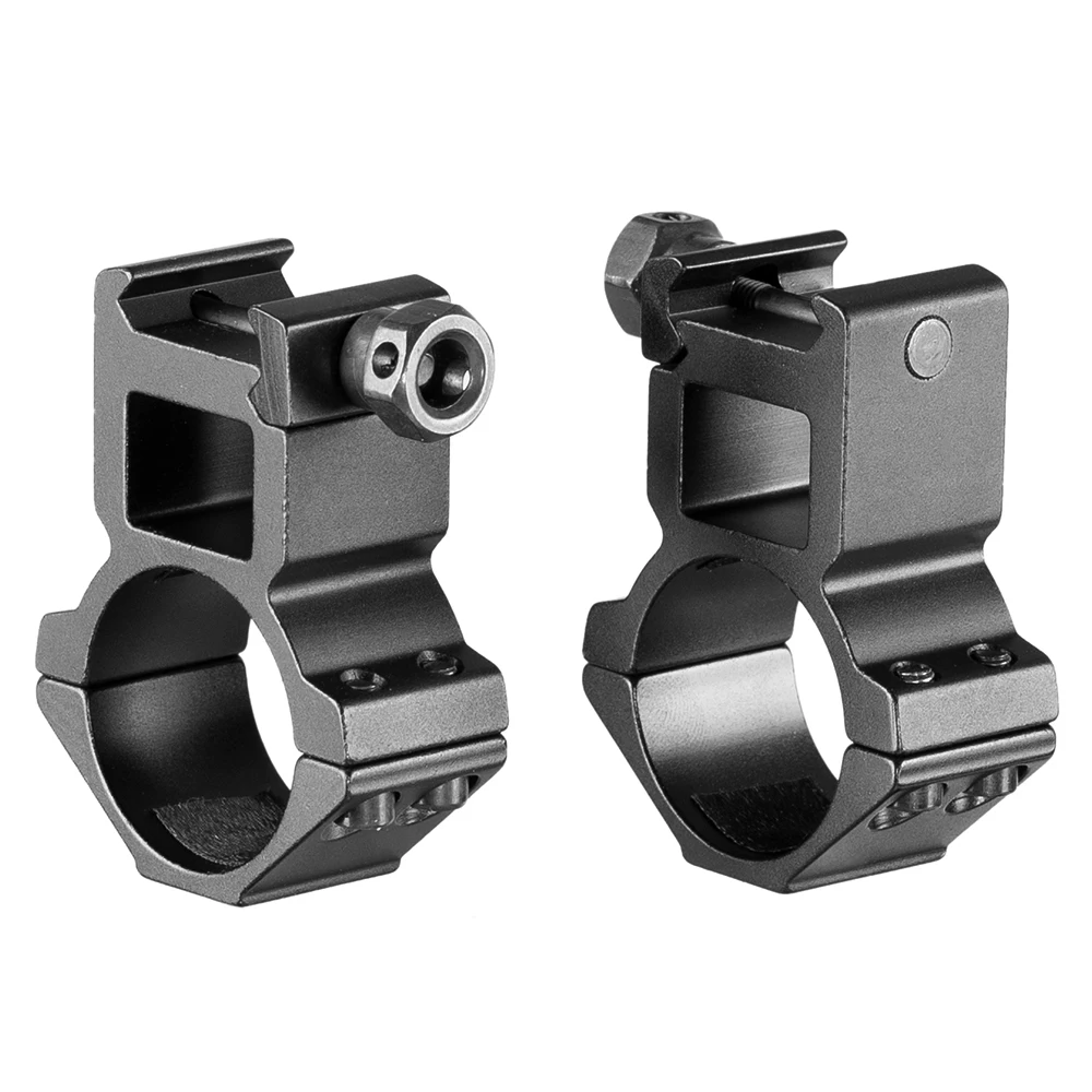 2pcs Rifle Tactical High Profile 30mm Scope Rings 20mm Dovetail Rail Mount