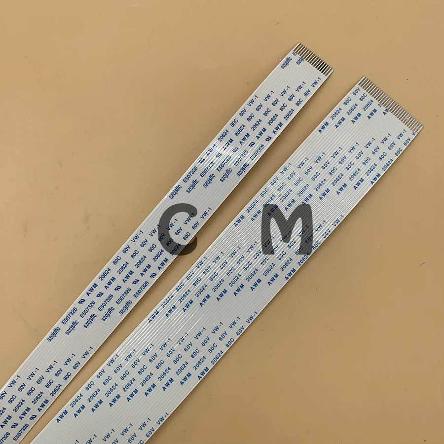 Print Head Data Cable FFC Flat trailing Cable for Stylus Pro 7600 9600 inkjet Printer 17pins 30pins 40cm Long Printhead Cable