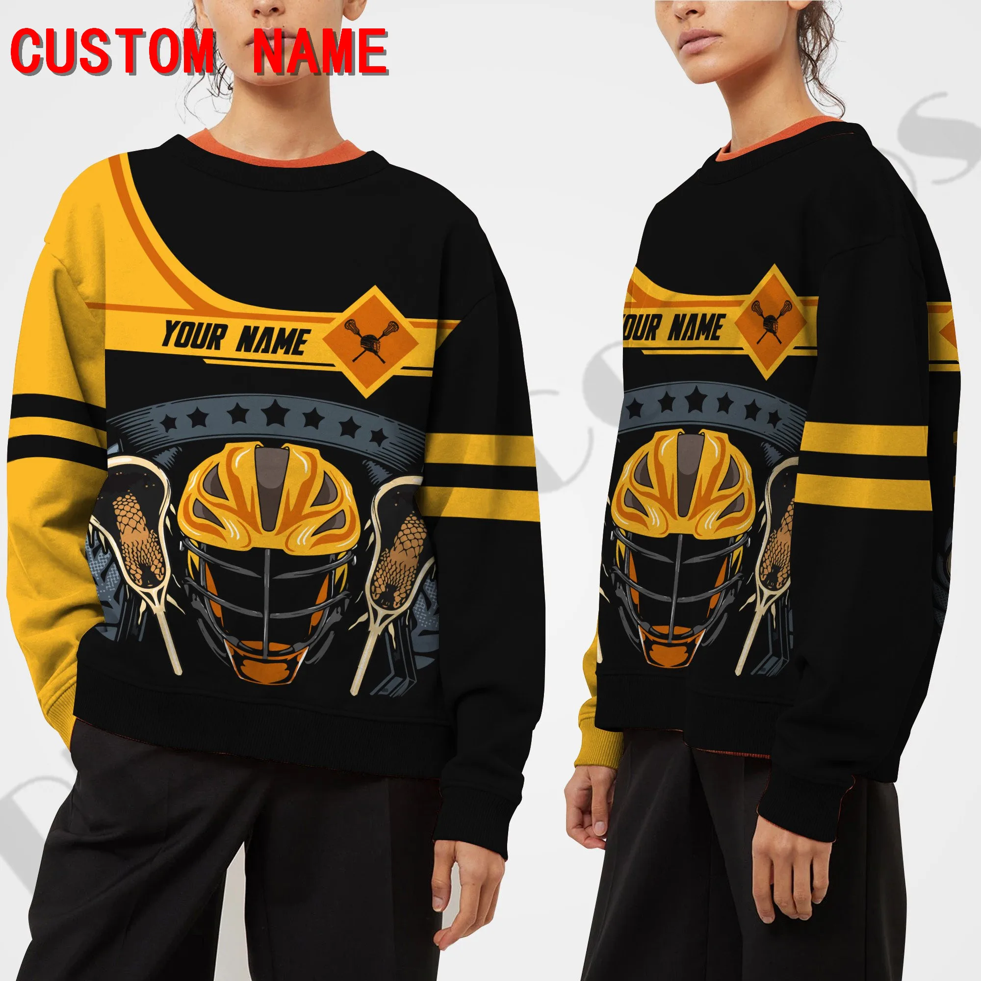 PLstar Cosmos Newest 3Dprinted Lacrosse Custom Name Harajuku Streetwear Pullover Unique Unisex Funny Hoodies/Sweatshirt/Zip 1