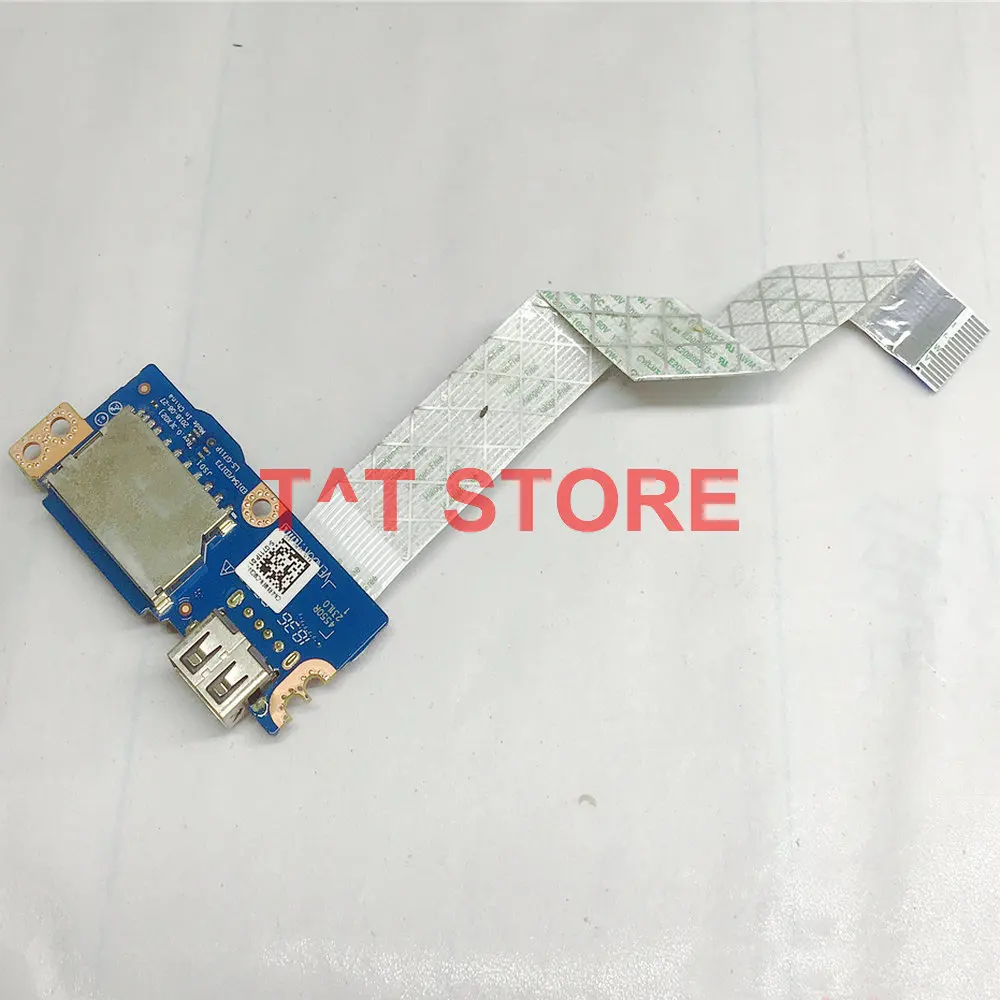 

original for DELL Latitude 7400 USB SD Card Reader IO Circuit Board 39M5P 039M5P LS-G716P free shipping