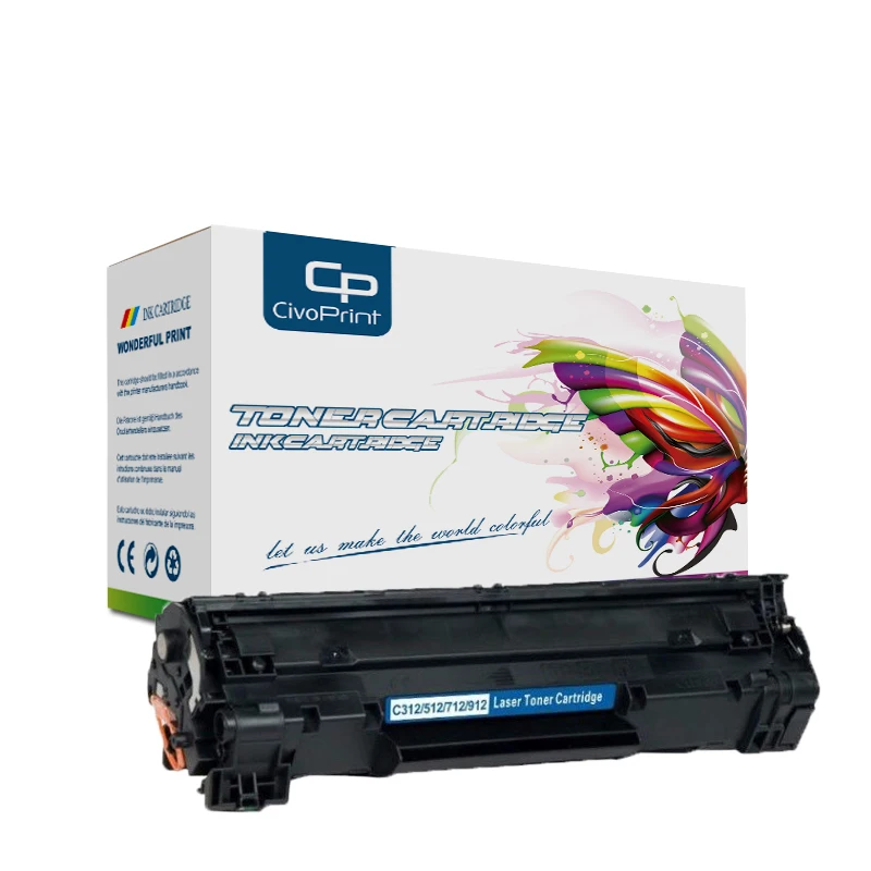 

Civoprint CRG112 312 512 712 912 toner cartridge for HP Laser Jet P1002 P1003 P1004 P1005 P1006 P1009 P1500 1505 1522 1503 P1504