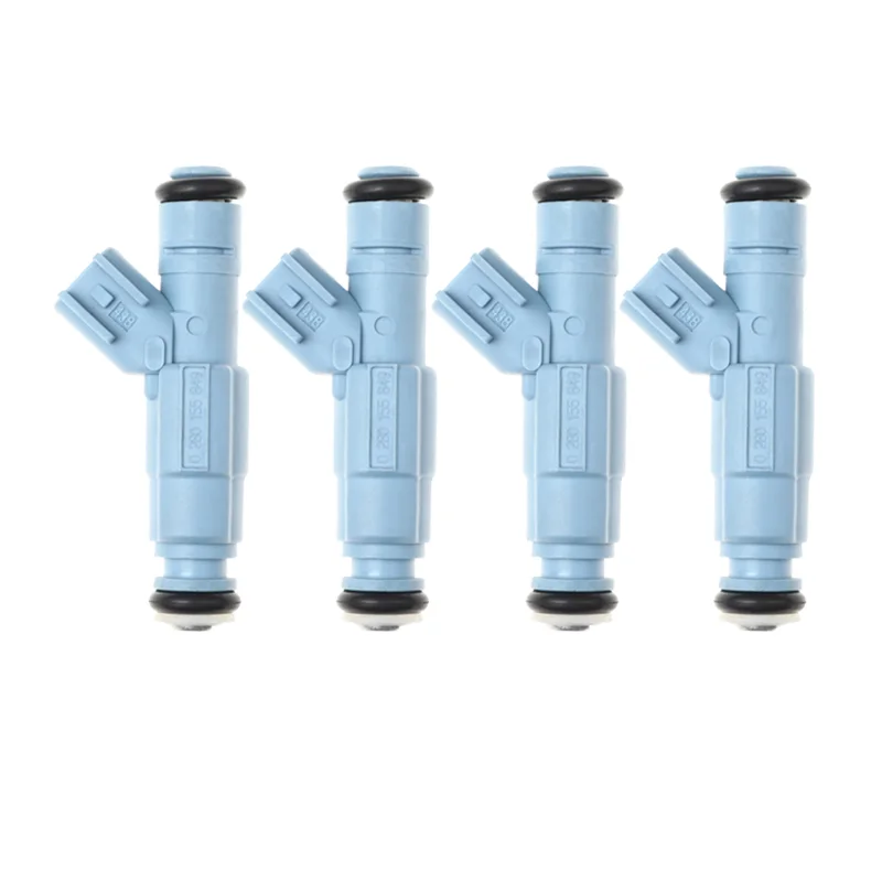 4PCS 0280155849 XF1E-A5B High Quality Fuel Injector For Jeep Grand Cherokee Dodge Dakota Durango Ram 1500 4.7L V8 2001-2007