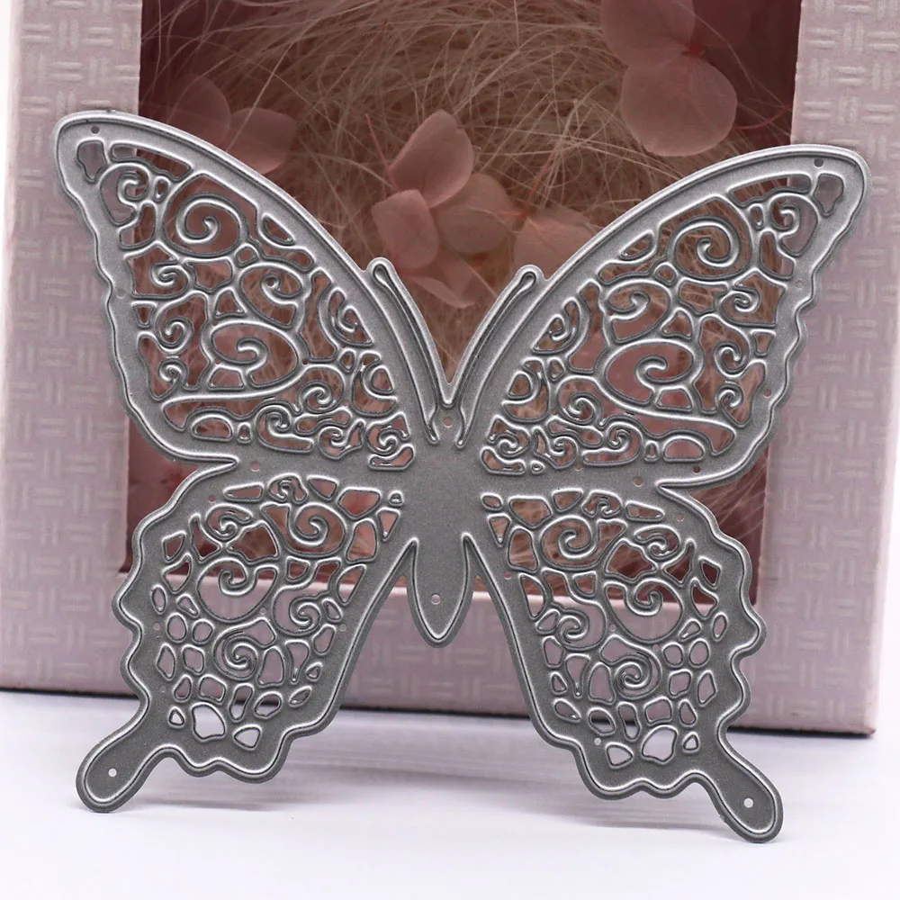 Butterfly Metal wykrojniki Scrapbooking karta albumu Making rzemiosło papierowe tłoczenie Folder szablony do wystroju Slimline umiera formy