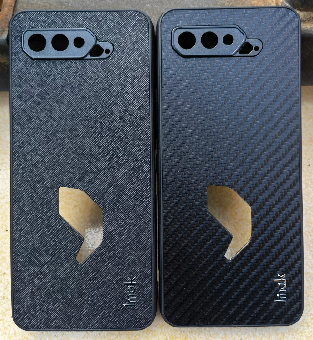 IMAK PU Leather Back Case Cover For Asus ROG Phone 5 Rog 5 3 Strix