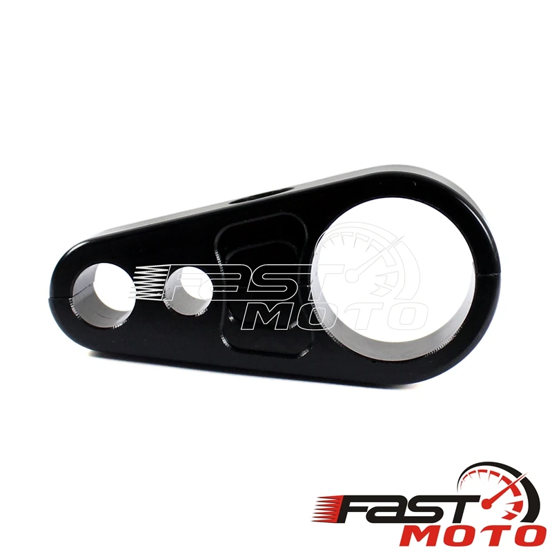 1" 25mm 1-1/4" 32mm Motorcycle Frame Handlebar Clutch Cable Brake Line Clamp Fixed Clips Wiring Support Adapter for Harley