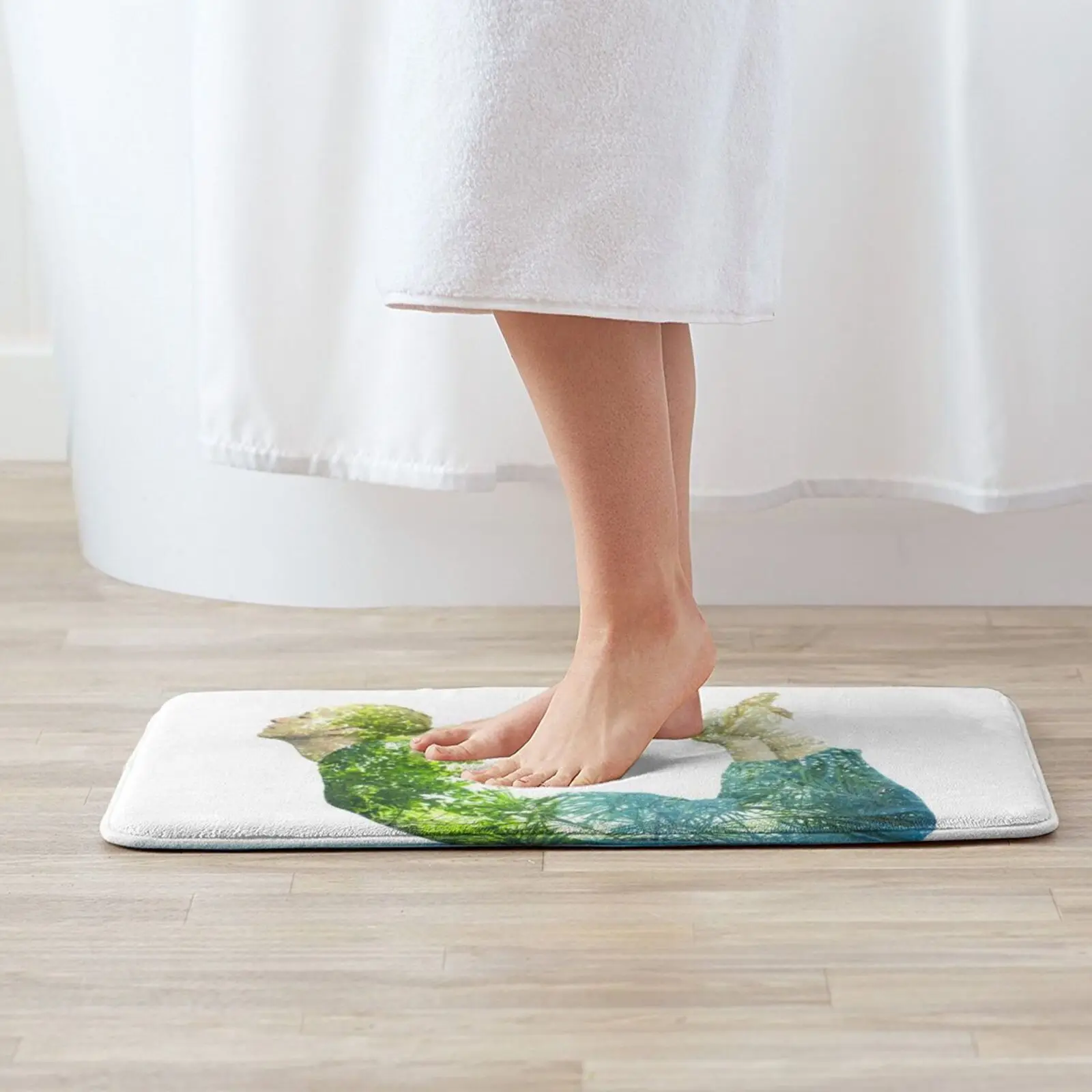 Yoga Fitness Babe Sexy Mood Soft Non-Slip Mat Rug Carpet Cushion Yoga Fitness Babe Sexy Mood