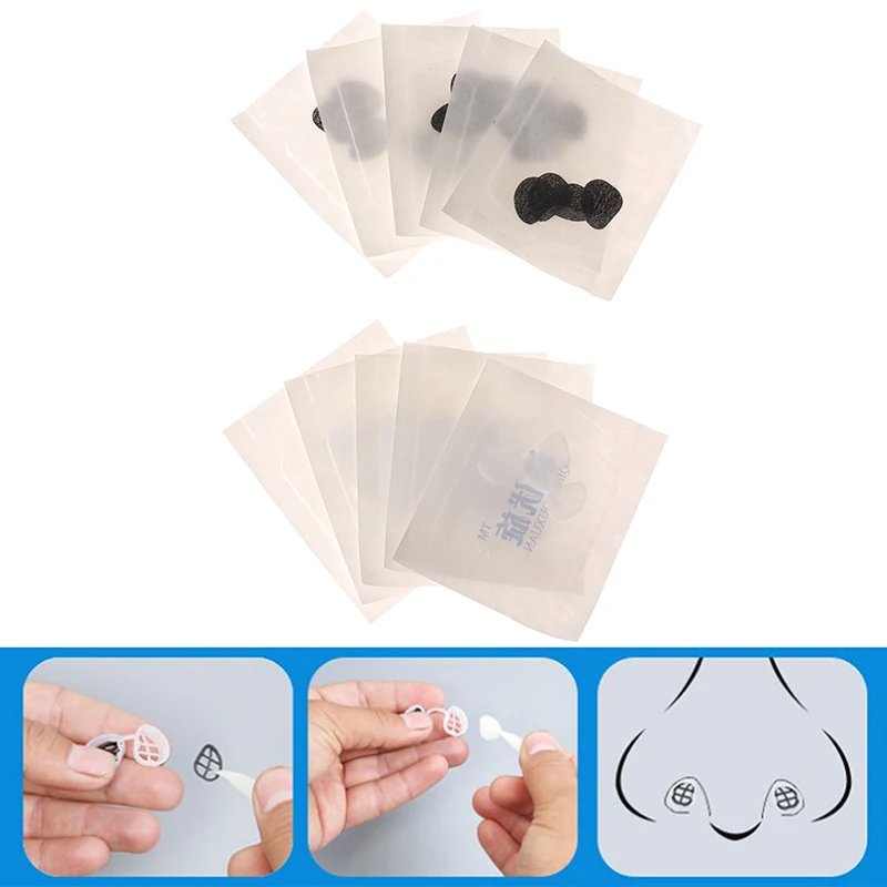 50/60/300Pairs Efficiency Nasal Filters Dust Mask Invisible Nose Filters Haze Pm2.5 Flu Pollen Allergy Defense Air Pollution