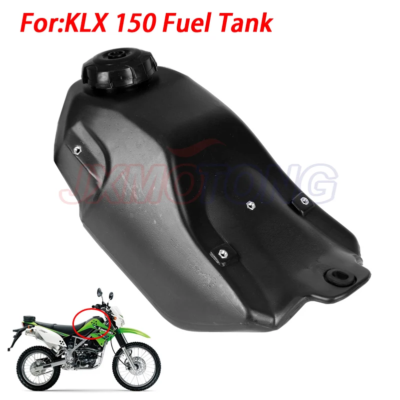 

Dirt Bike Motocross Oil Fuel Tank For Kawasaki KLX150 KLX150S KLX 150 S 2009-2012 Off-road Enduro Plastic Gas Tanks