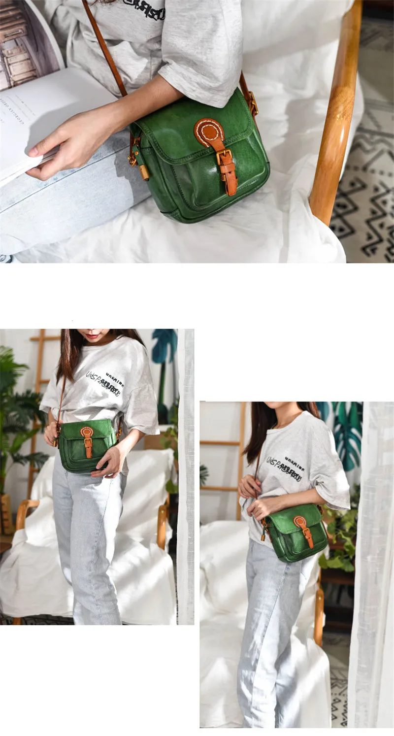 PNDME mode luxus echtem leder mini frauen kleine satchel für damen täglichen wochenende partei natürliche echt rindsleder schulter tasche – Detail 4