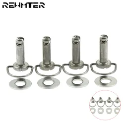 Motorcycle 4PCS Fastener Hard Saddlebag Mounting Pin Bolt For Harley Touring FLHX Hardware Street Glide Road King Limited Softai