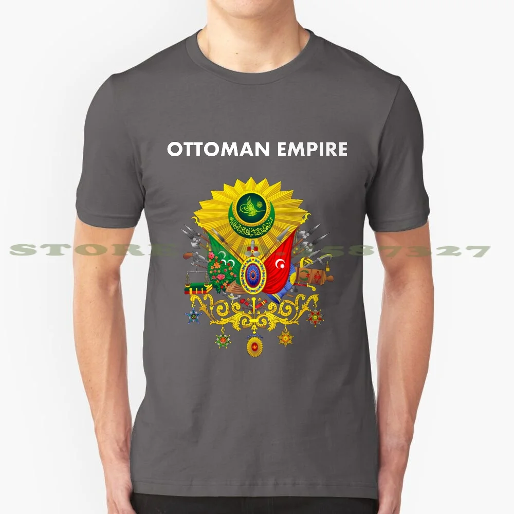 Ottoman Empire-Coat Of Arms-Sultan Abdulhamid Ii 100% Pure Cotton T-Shirt Sultan Abdulhamid Abdul Hamid Abdulhameed Abdulhamed