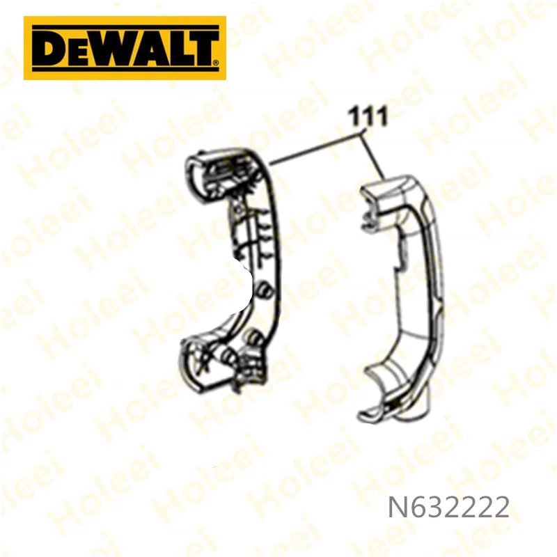 Maniglia posteriore per DEWALT D25832K N632222
