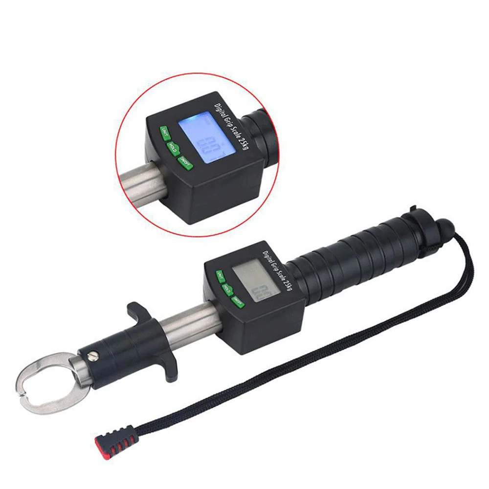 

Portable Fish Gripper Waterproof Electronic Digital Scale Stainless Steel Clip Fish Grabber Pliers Holder Control Fishing Tackle