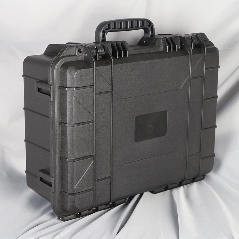 High quality Easy carrying shockproof black plastic outdoor equipment box