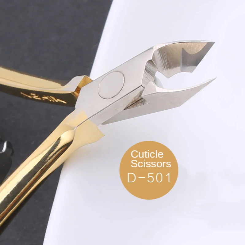 

Stainless Steel Nail Peeling Scissors Dead Skin Remover Fingernail Toenail Cuticle Trimming Manicure Tool