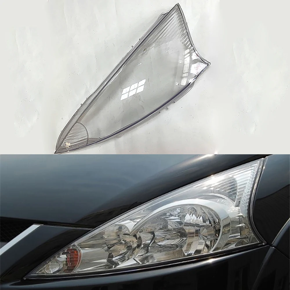 Headlamp Lens For Mitsubishi Grandis Headlight Cover Replace Front Car Light Auto Shell Transparent Lampshade Bright shade Caps