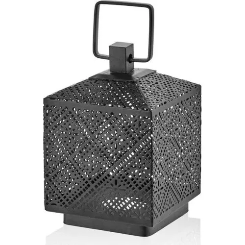 The Mia Metal Processing Black Filigree Flashlight/lantern DKR0195