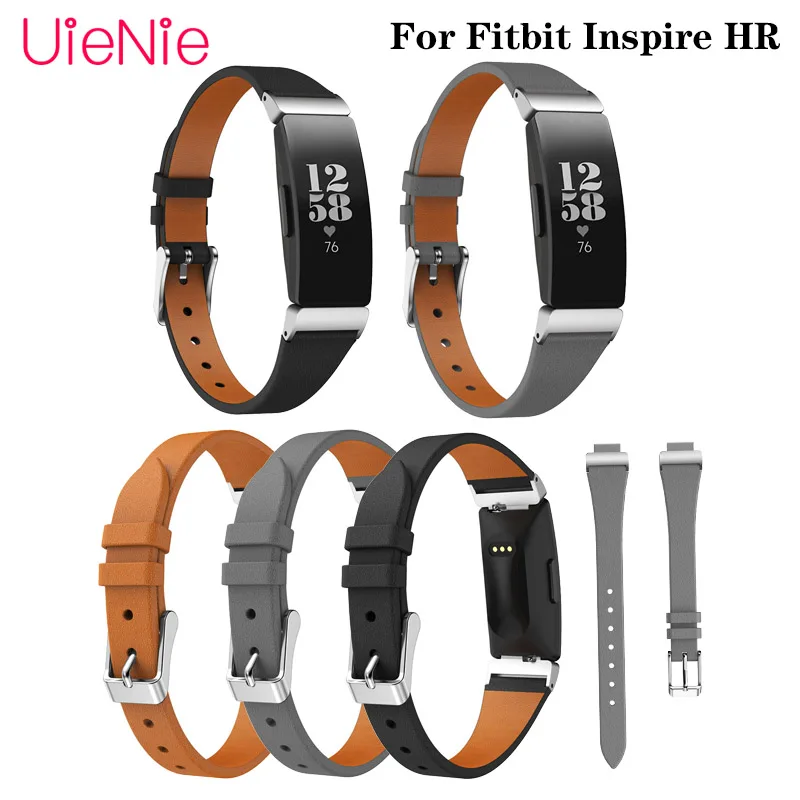 سوار جلدي لـ Fitbit Inspire HR ، ملحق للساعة الكلاسيكية Fitbit Inspire HR frontier