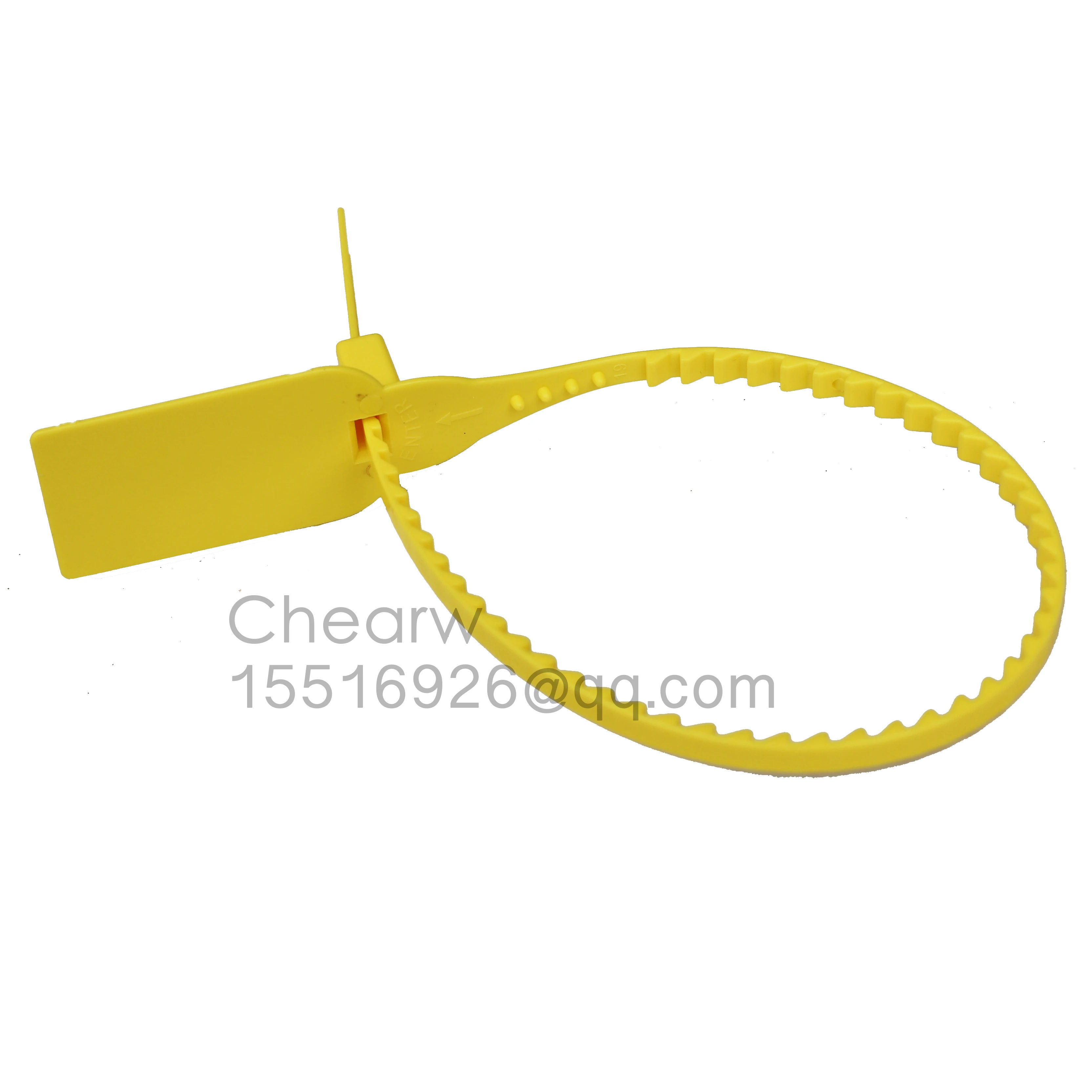 330mm Pull tight high security plastic seal custom seal nylon cable ties safety anti-fake