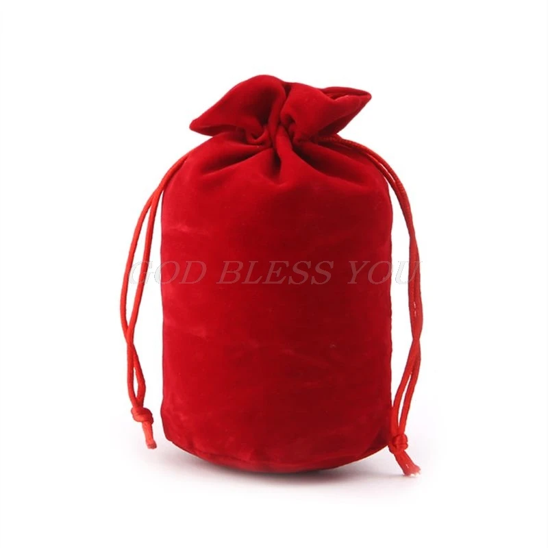 For Dungeons And Dragons Velvet Dice Bag Jewelry Packing Drawstring Bag Board Game Drop Shipping