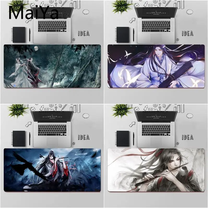 

Maiya Top Quality Mo Dao Zu Shi gamer play mats Mousepad Free Shipping Large Mouse Pad Keyboards Mat