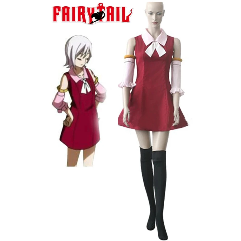 Fairy Tail Lisanna Cosplay Costume Halloween Christmas Costume Customize Any Size