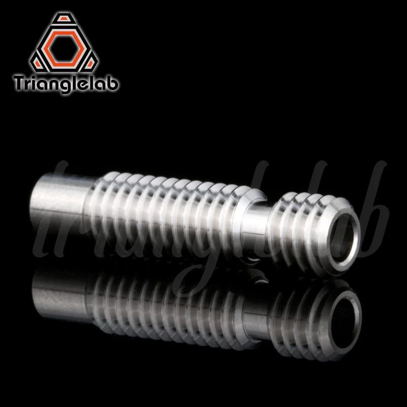 trianglelab 3.0MM Titanium alloy heat break GRADE5 for V6 HOTEND Vocano heater block 2.85/3.0MM 3D printer accessories