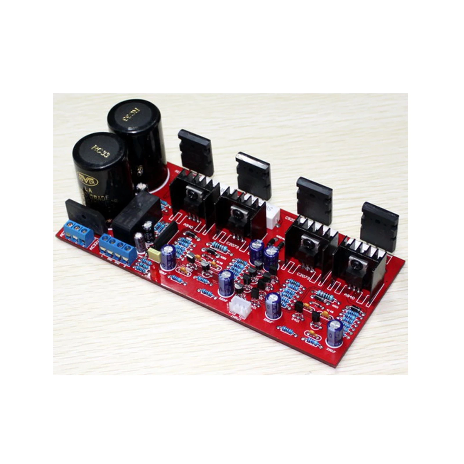 YJ0014- 2×10000UF 100W*2 TT1943/TT5200 Toshiba Tube Power Amplifier Board