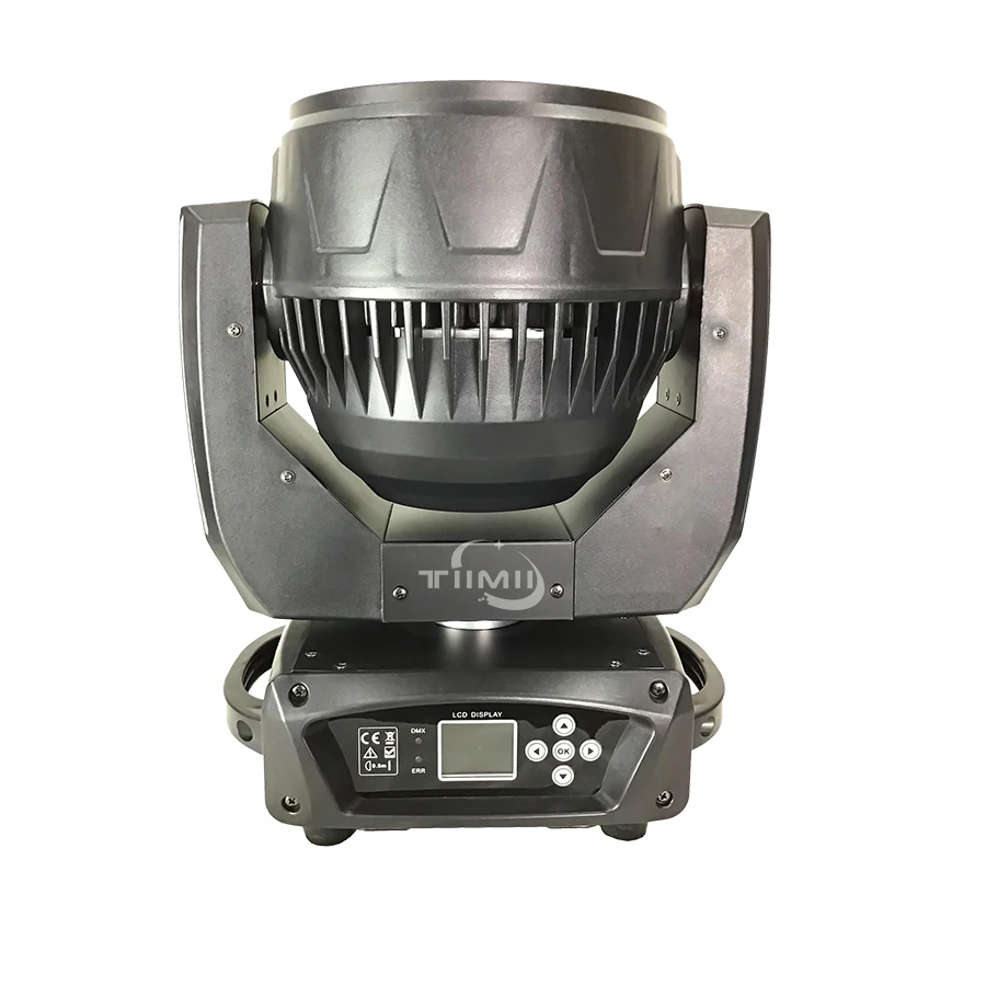 Imagem -02 - Led Zoom Moving Head Light Lira Lavar Zoom Cto Mac Aura Flycase 19x15w Dmx512 sem Impostos Pcs