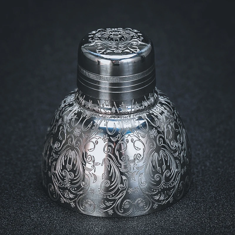 450ml Carven Engraving Vintage Bar Shaker Stainless Steel Cocktail Boston Bar Shaker Bar Tool