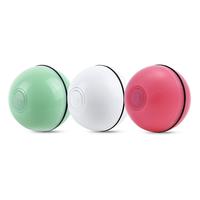 Smart Jumping Ball USB Electric Pet Toys Magic Roller Ball Cat LED Rolling Flash Ball Automatic Rotating Toy For Cat Dog Kids