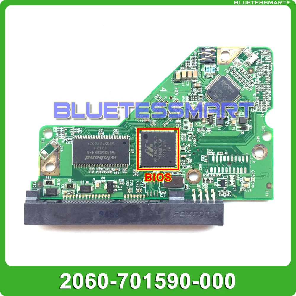 HDD PCB tablica logiczna 2060-701590-000 REV A do WD 3.5 dysk twardy SATA dane naprawcze odzyskiwania