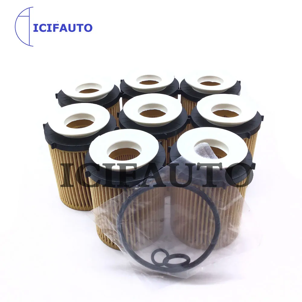 8X Oil filter for MERCEDES-BENZ W176 A160 / B-CLASS W246 W242 B160 GLA180 GLA250 GLC SLC SLK A2701840025 A2701800009