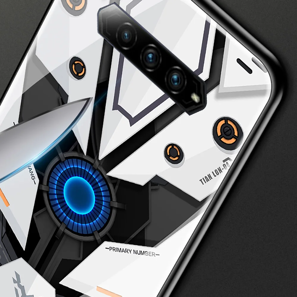 For Black Shark 4 Case BlackShark 4 Pro Tempered Glass Back Cover For Xiaomi Black Shark 4 Pro Coque For BlackShark 4S Pro