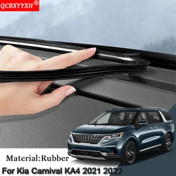 Rubber Car Anti-Noise Soundproof Dustproof Car Dashboard Windshield Sealing Strips Accessories For Kia Carnival KA4 2021 2022
