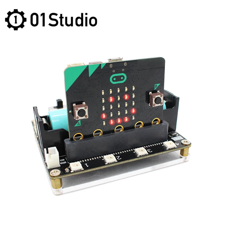 01Studio MicroBit Development Board BBC expanding board Used for Teaching DIY Beginners