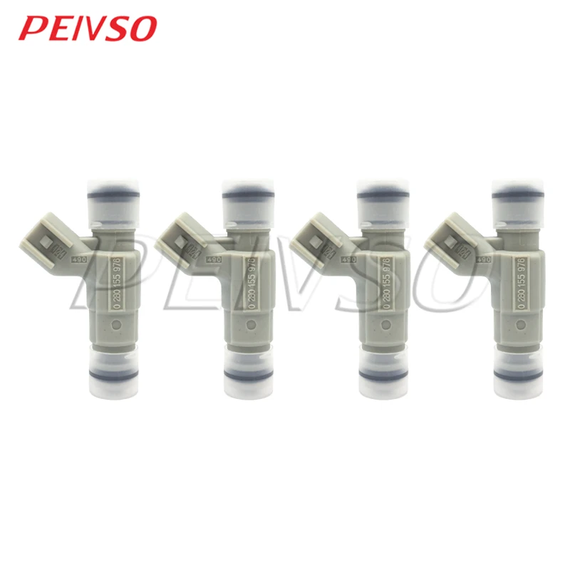 PEIVSO 4pcs 04891345AA 0280155976 Fuel Injector For DODG-E&PLYMOUT-H CARAVAN / NEON / SX 2.0 / STRATUS 2.0L 2.4L L4