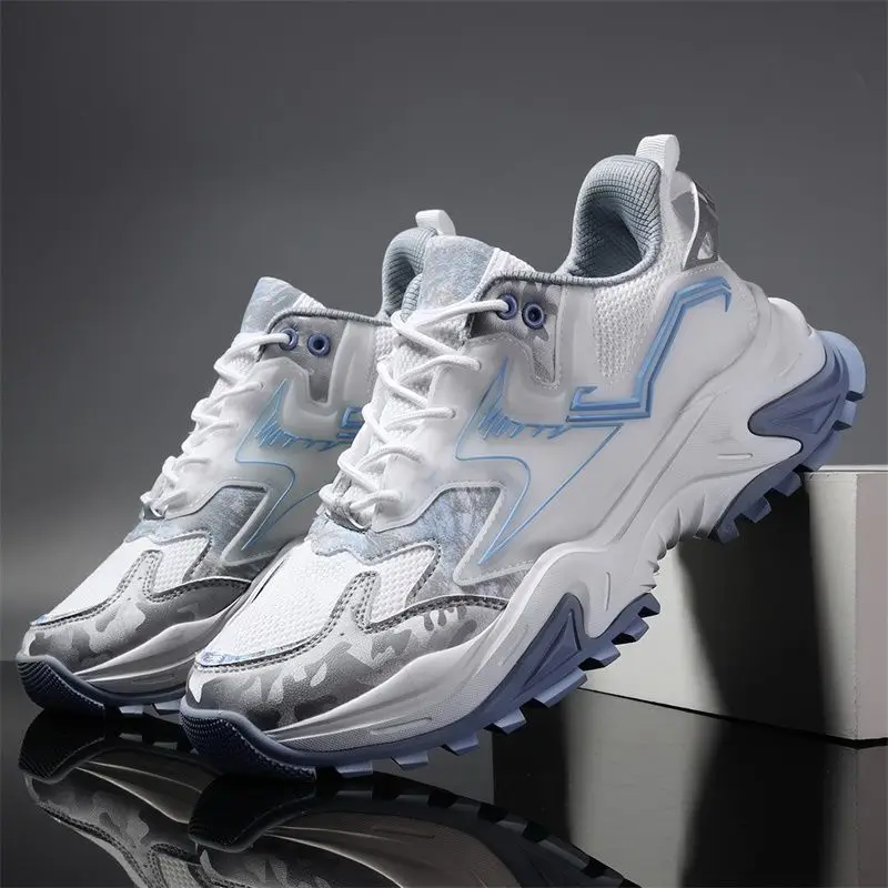 

Men Sneakers Outdoor Street Sports Running Shoes Fashion Height Increase Shock Absorption Casual Shoes Male Tennis Shoe Trainers