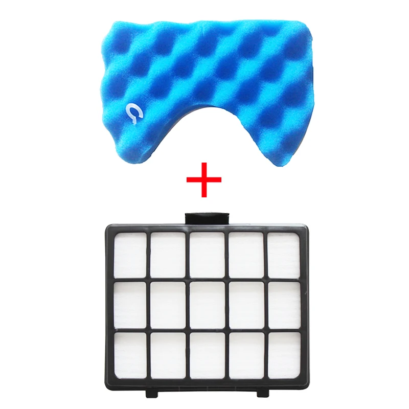 Replacement Sponge Filters & Dust HEPA Filter Kit for Samsung DJ97-00492A SC6520 SC6530/40/50/60/70/80/90 Vacuum Cleaner Parts