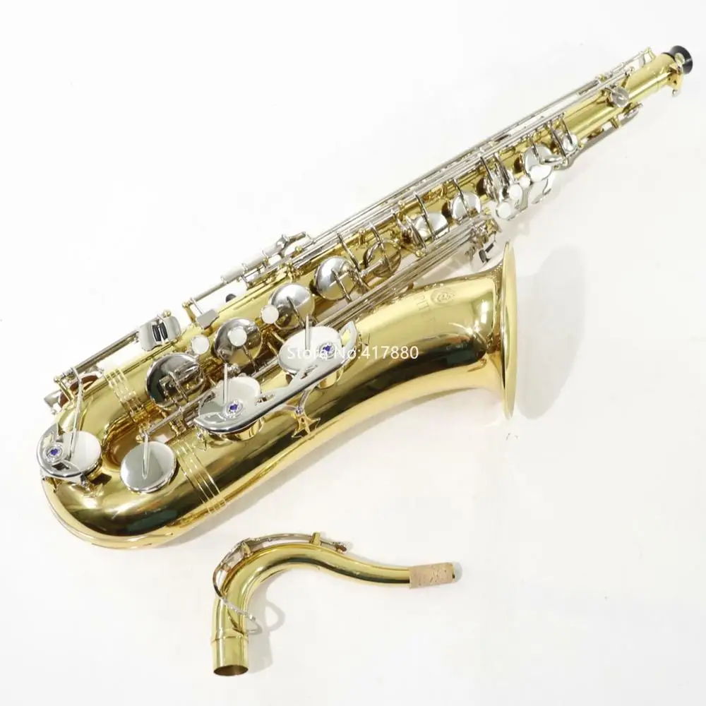 Popular Jupiter Bb Tune Model JTS710GNA Student Tenor Saxophone  Brass Glod Musical instrument Professional With Case