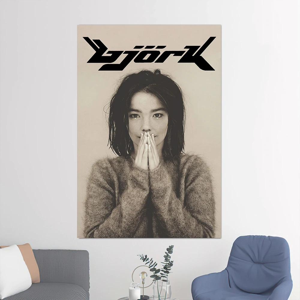 Bjork Circles Music Art Poster Modular Cool Picture Singer Canvas Painting Print Nodic Wall Art For Teen Bedroom Home Decoration