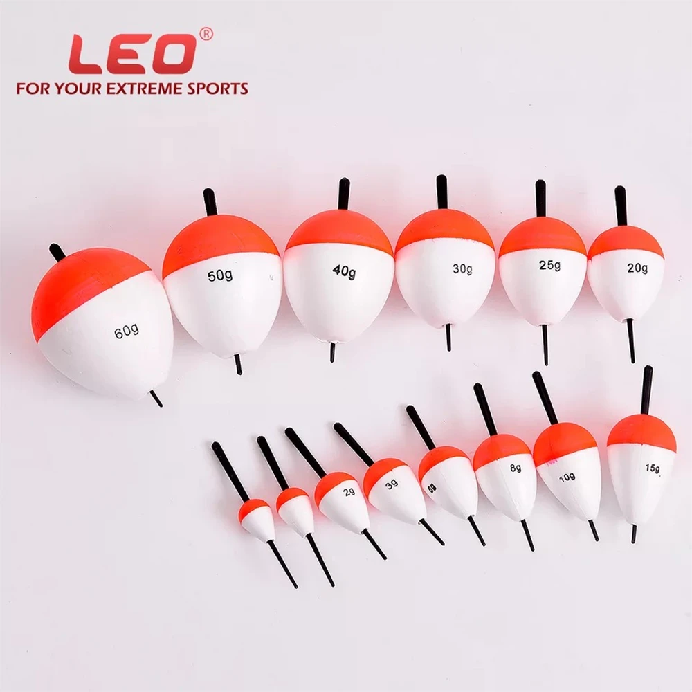 10pcs/lot Foam Fishing Float Bobber Floating 0.8g-60g Buoy Flotador Boias de pesca Fishing Light Stick Tube for Fishing Tackle