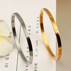XUANHUA Stainless Steel Cuff Bracelets Bangles For Women Fashion Jewelry Charm Jewelry Accessories Bohemian Stylish Classic