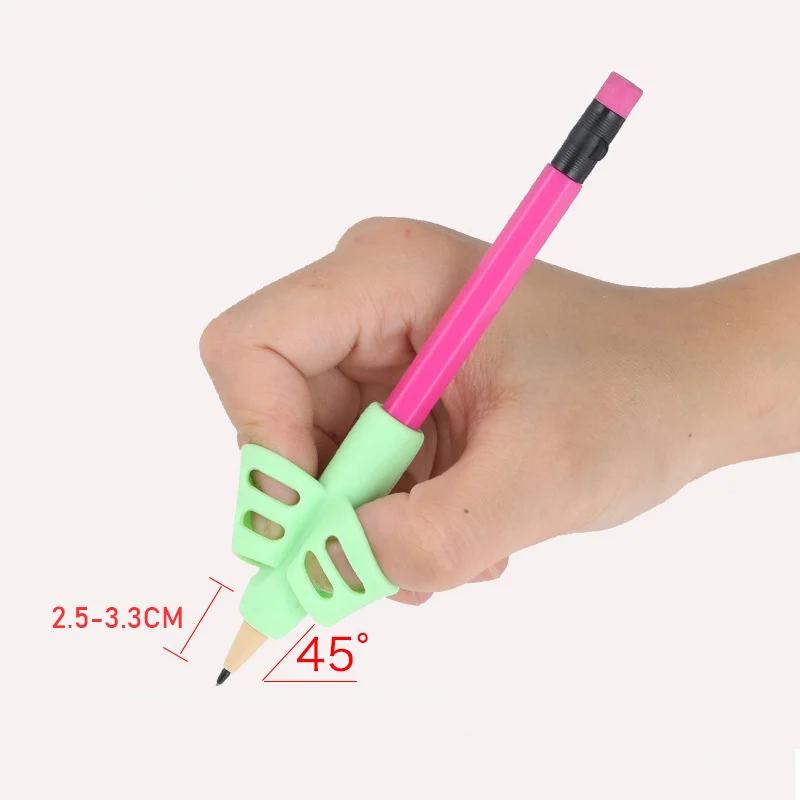 1Pcs Children Writing Pencil Holder Kids Learning Practise Pen Aid Grip Posture Correction Device Child Writing Tools